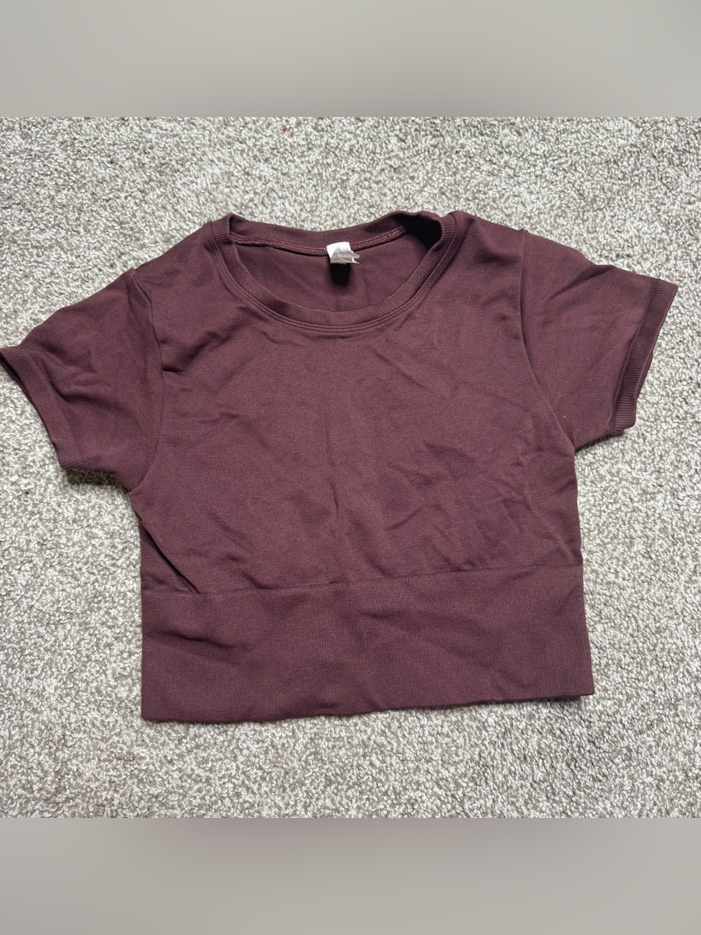 Aerie offline cropped short sleeve